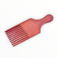 Durable and quality material: Detangling picks are made of solid and quality wooden material.